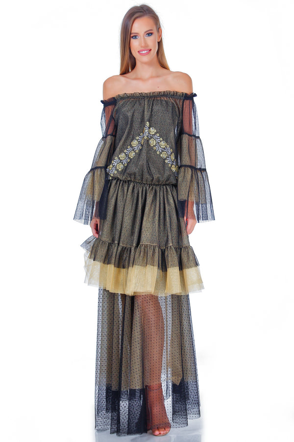 Rochie tip ie din tull freeshipping - Liza Panait Online Boutique